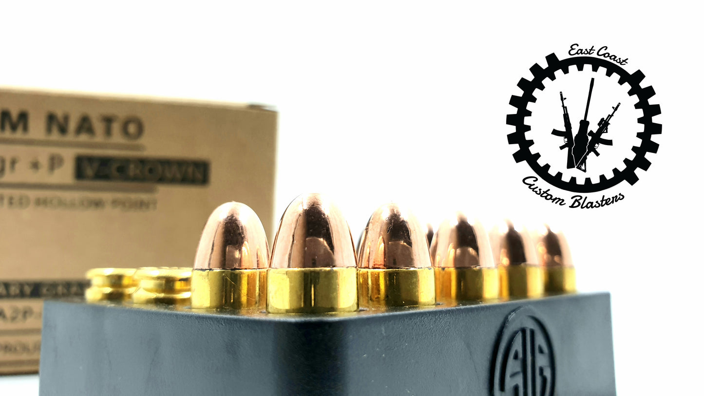 9mm NATO Dummy Plastic Ammunition
