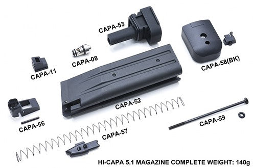 Guarder Hi-Capa 5.1 Magazine Spring and Follower
