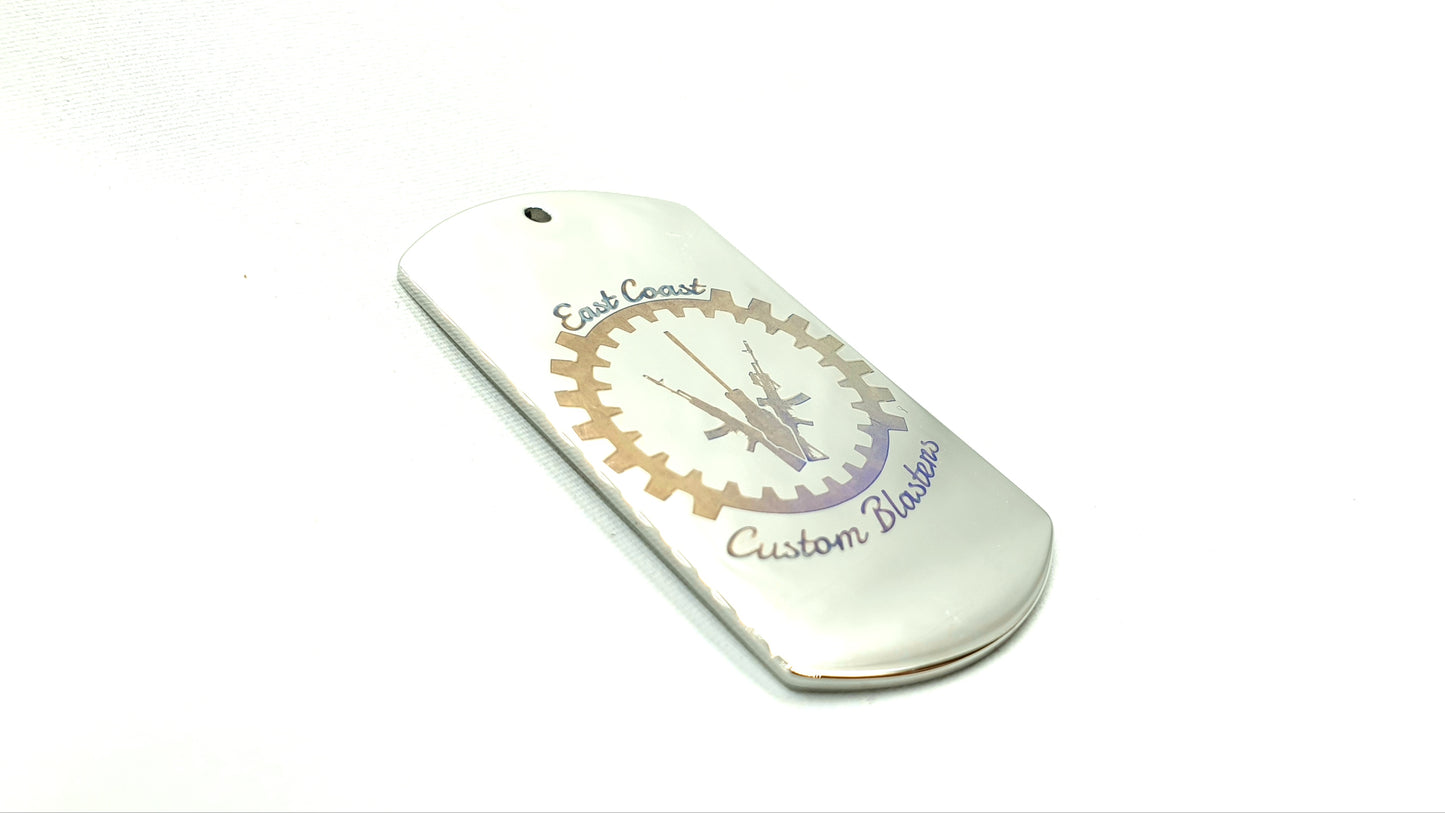 ECCB Stainless Dog Tag
